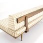 Danish Mid Century Modern Daybed Sofa New Upholstery