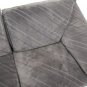 Mid Century Modern Saporiti Suede Sofa & Loveseat