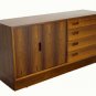 Danish Mid Century Modern Rosewood Credenza