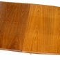 Danish Mid Century Modern Walnut Dining Table w/2 pop up Leafs.