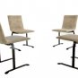 Set 4 Mid Century Italian Modern Saporiti Dining Chairs