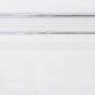 Italian Modern Leather & Chrome Bed Headboard Footboard