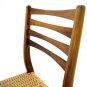 Set of 6 Danish Mid Century Modern Teak Chairs Clean