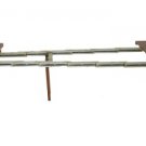 Mid Century Modern Dining Banquet Table Directional Baughman Burl Wood 4 Leaves