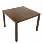 Mid Century Modern Dining Banquet Table Directional Baughman Burl Wood 4 Leaves