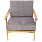 Pair of Danish Mid Century Modern Lounge Chairs New Upholstery