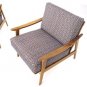 Pair of Danish Mid Century Modern Lounge Chairs New Upholstery