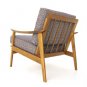 Pair of Danish Mid Century Modern Lounge Chairs New Upholstery