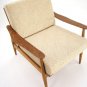 Pair of Mid Century Modern Danish Lounge Chairs New Upholstery