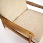 Pair of Mid Century Modern Danish Lounge Chairs New Upholstery