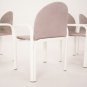 Set of 6 Knoll Mid Century Modern Dining Chairs Nice Suede Upholstery