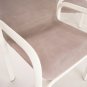 Set of 6 Knoll Mid Century Modern Dining Chairs Nice Suede Upholstery