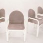 Set of 6 Knoll Mid Century Modern Dining Chairs Nice Suede Upholstery