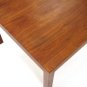 Dunbar Mid Century Modern Walnut Occasional Coffee Side Square Table
