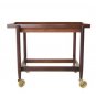 Danish Modern Teak Tea Cart Server