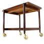 Danish Modern Teak Tea Cart Server