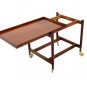 Danish Modern Teak Tea Cart Server
