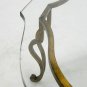 Figural Wrought Iron 3/4" Glass Top Coffee Table