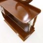 Art Deco c.1940's Tiger Maple Vanity Dressing Table