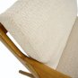 Mid Century Danish Modern Lounge Chair New Upholstery Foam.