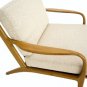 Mid Century Danish Modern Lounge Chair New Upholstery Foam.