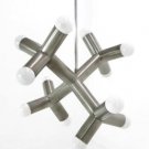 Stainless Steel Sputnik Atomic Swiss Light Fixture