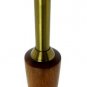 Brass Base Stiffel Style Mid Century Modern Floor Lamp
