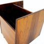 Danish Mid Century Modern Rosewood Magazine Rack