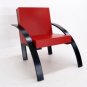Aldo Rossi Parigi Chair Red and Black