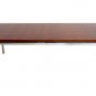 Big Chrome Rosewood Mid Century Dining Conference Table Knoll