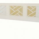 Hollywood Regency Faux Bamboo Headboard Bed King Size