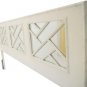 Hollywood Regency Faux Bamboo Headboard Bed King Size