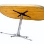 Heavy 2" Thick Modern Design Butcher Block Modernist Dining Table