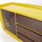 Large Art Deco Two Tone Sideboard Bar Cabinet