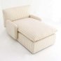 Pace Collection Removable Upholstery Chaise Lounge
