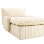 Pace Collection Removable Upholstery Chaise Lounge