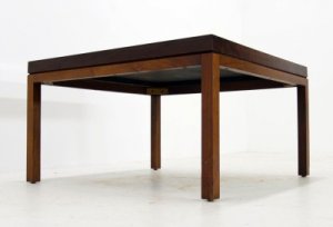 Large Mid Century Danish Modern Rosewood Coffee Table