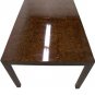 Mid Century Modern Faux Tortoise Finish Dining Table