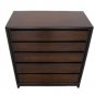 Mid Century Modern Mahogany High Chest Dresser