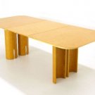 Saporiti Birds Eye Maple Dining Table 1 Extension