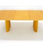 Saporiti Birds Eye Maple Dining Table 1 Extension