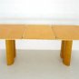 Saporiti Birds Eye Maple Dining Table 1 Extension