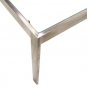 Mid Century Modern Chrome Frame Coffee Table Baughman