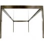 Mid Century Modern Chrome Frame Coffee Table Baughman