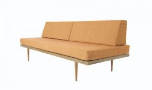 Mid Century Danish Modern Vintage Daybed Sofa New Upholstery