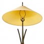 Wrought Iron and Copper Vintage c.1970's floor lamp