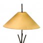 Wrought Iron and Copper Vintage c.1970's floor lamp