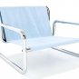 Mid Century Modern Tubular Frame Lounge Chair Bauhaus