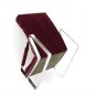 Very Nice Mohair Upholstery Lounge Chair Baughman Decor