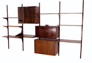 Cado  Paul Cadovious Danish Mid Century Modern Rosewood Wall Unit